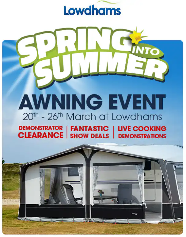 Postponed awning event - Due to weather and ground conditions
