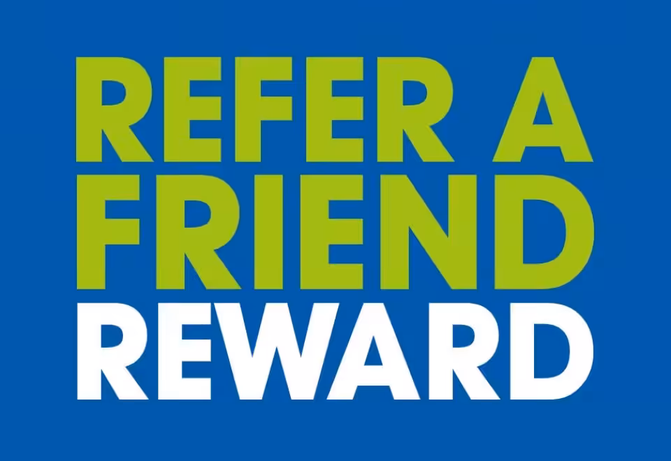 Refer A Friend Reward Benefit