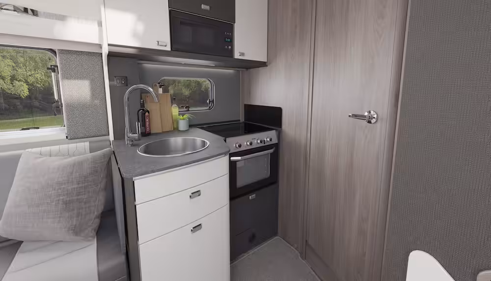 2026 Voyager Xtra 594 Kitchen