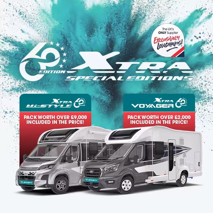 Lowdhams Swift Preview Weekend Special Editions Motorhomes