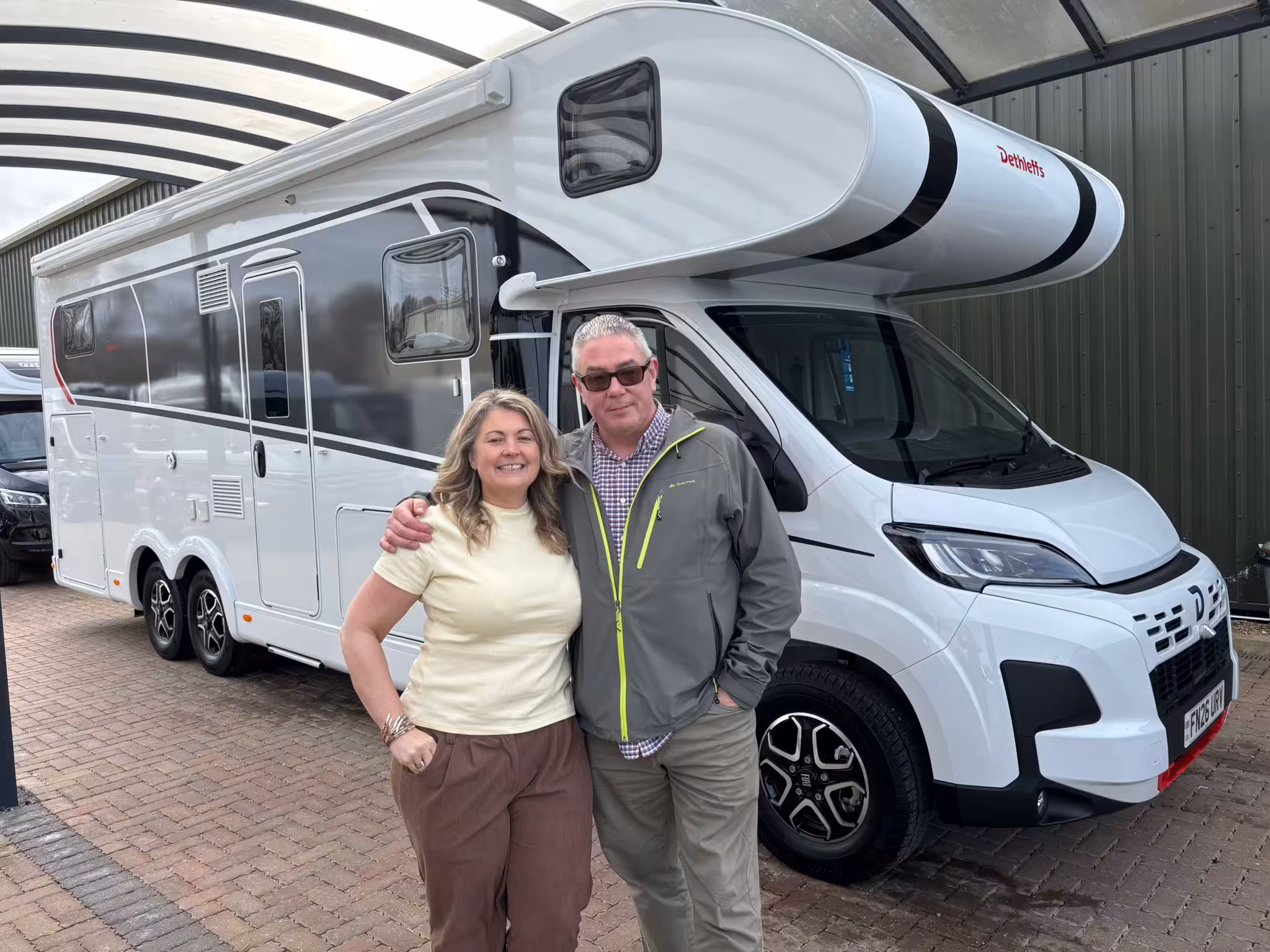 Check out Roaming Radfords collecting their New Motorhome