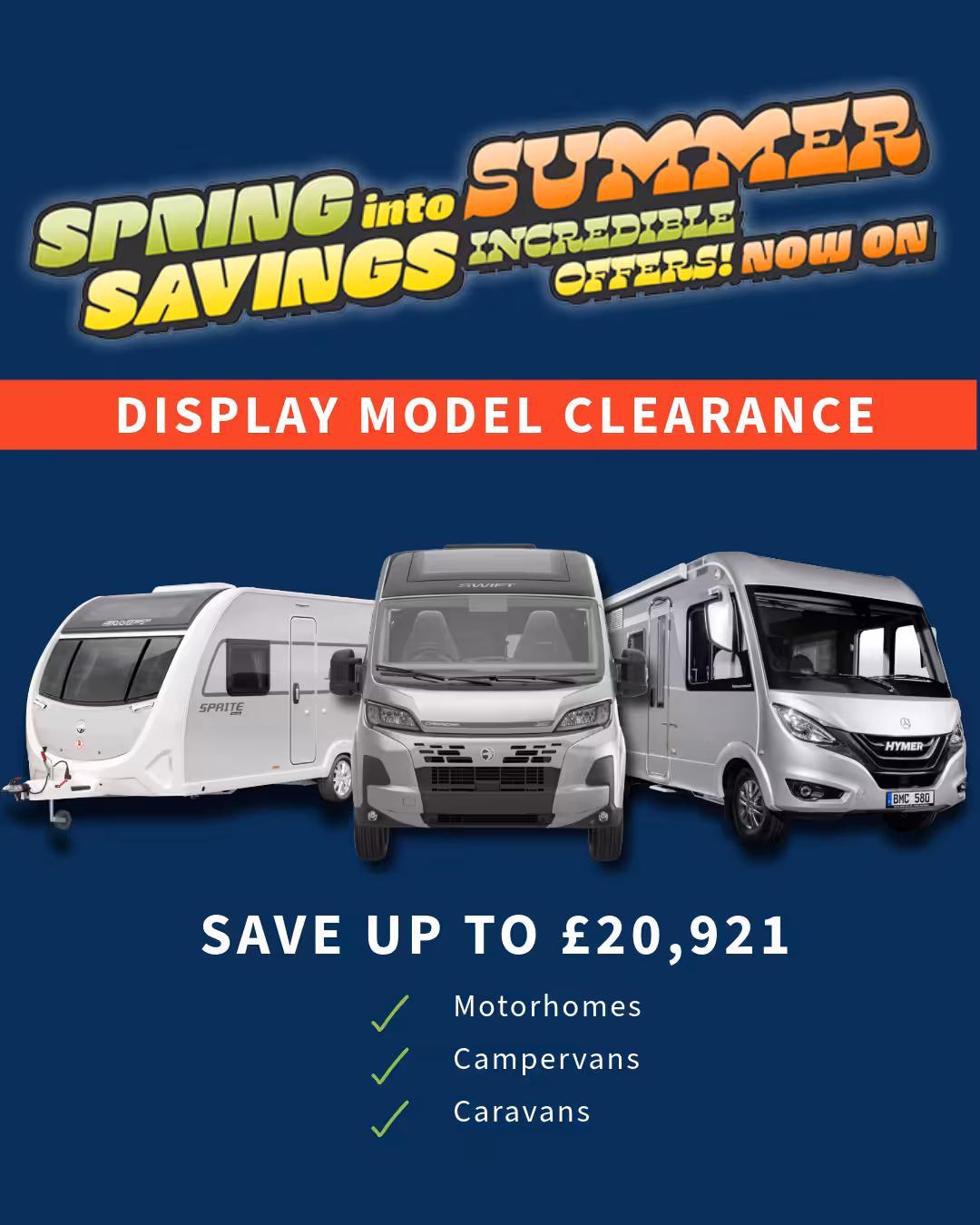 Display Model Clearance - Now On!