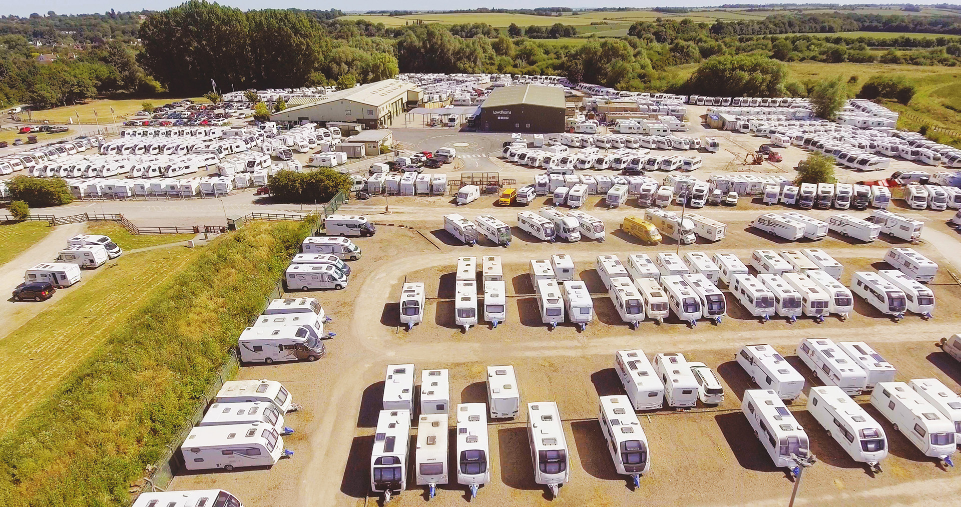 Local Olympic medallist visits Lowdhams to collect a new motorhome