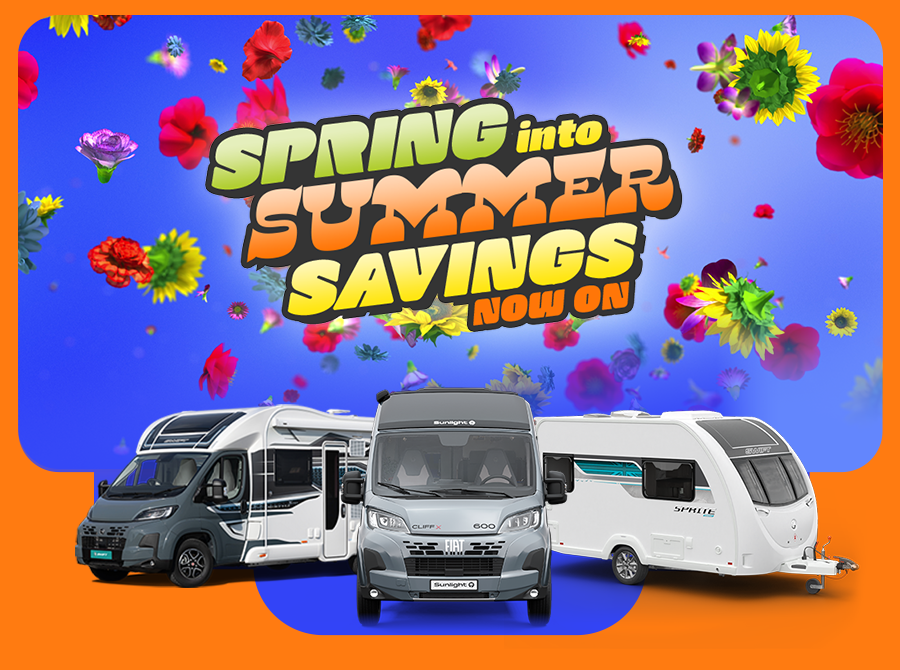 Lowdhams Spring Into Summer Motorhomes Campervans 50 Block