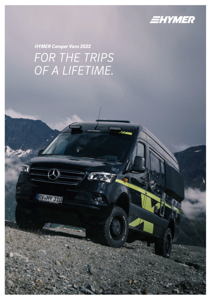 2022 Hymer Campervans Brochure