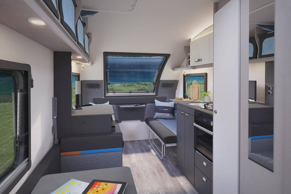 Swift Basecamp interior