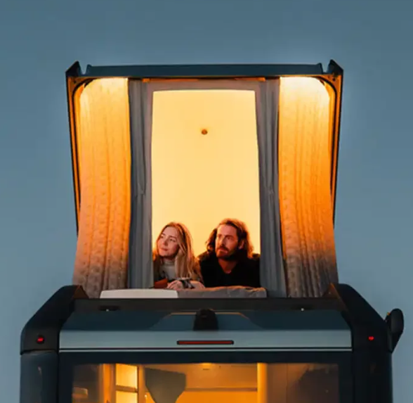 Hymer S Pop Roof Bed People