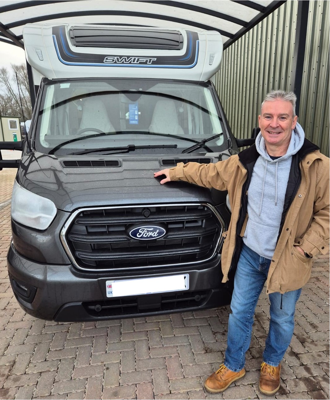 Mr Goodenough's brand-new Swift Voyager Xtra motorhome!