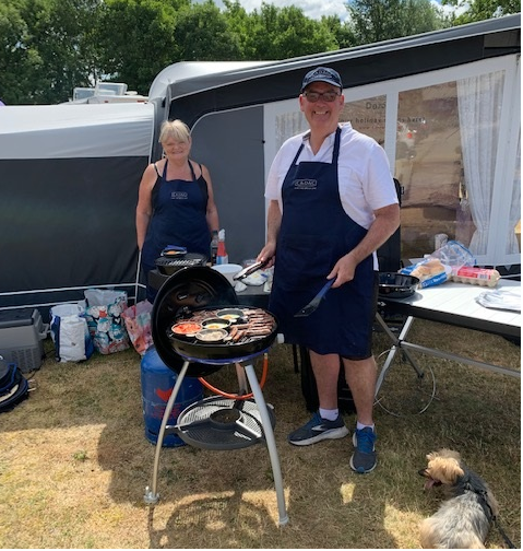 Live cooking demos today (8th July) with Cadac