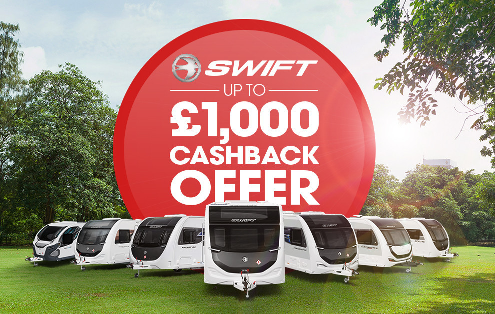 Savings on Swift Caravans for June