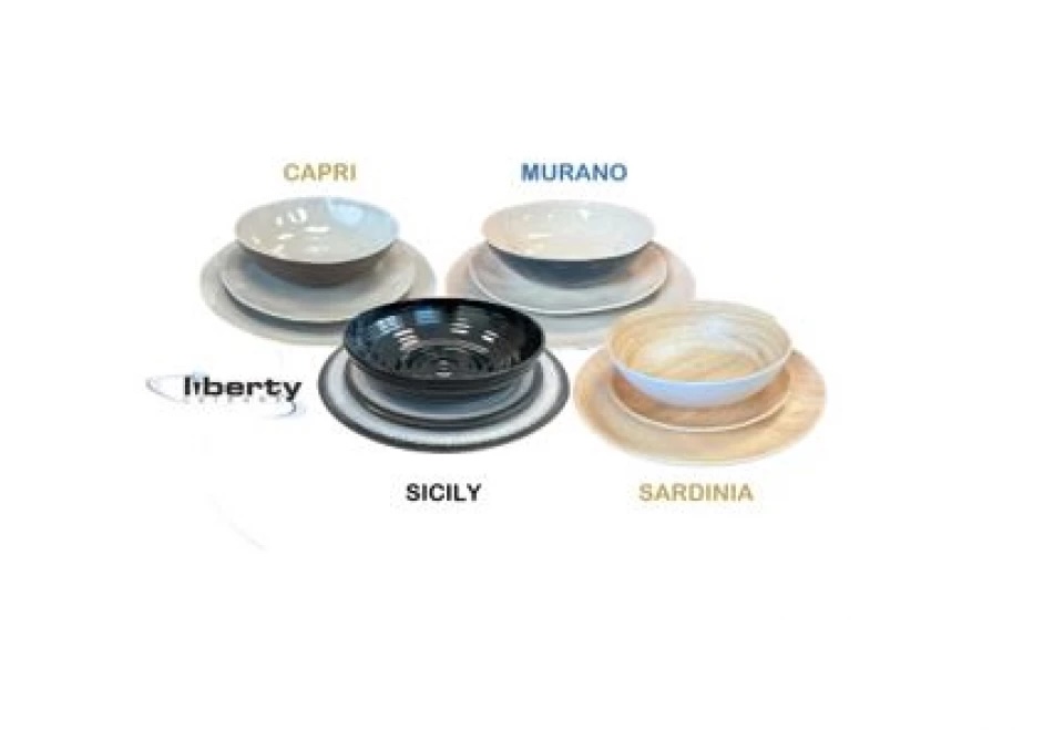 Liberty 12p Melamine Sets