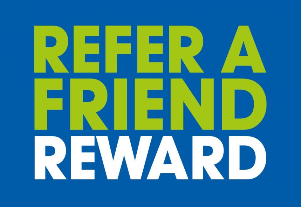 Refer A Friend Reward Benefit