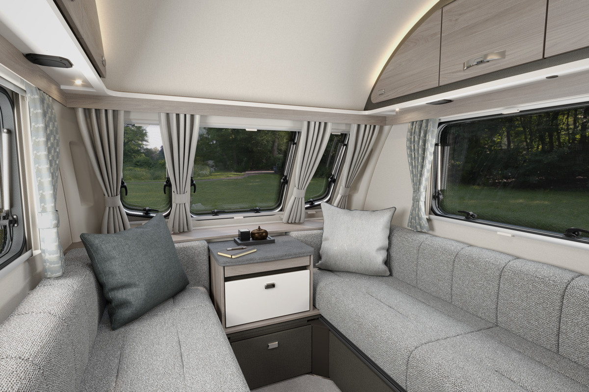 Swift sprite compact caravan