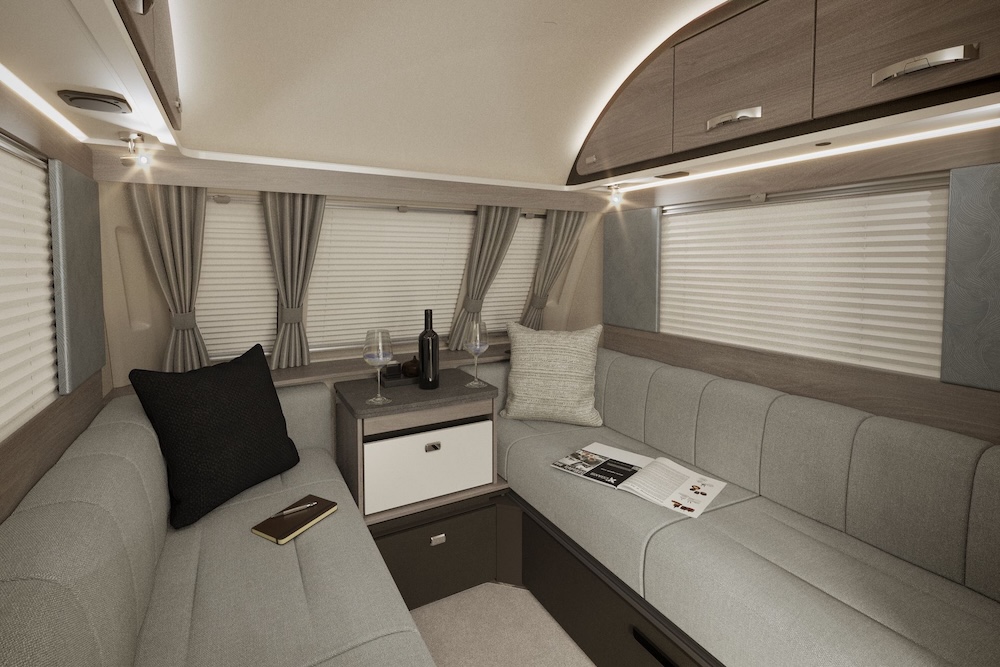 2026 Challenger 390 Front Lounge Night Time Resized