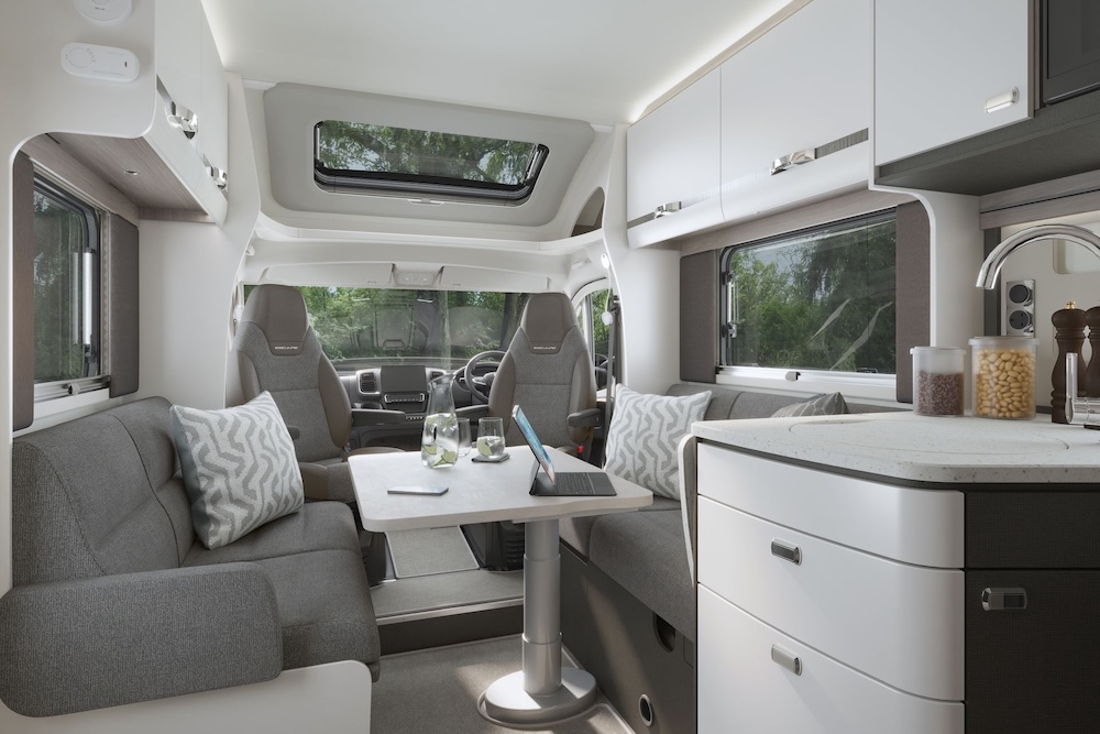 2026 Escape 694 Front Lounge With Cab Seats Turned Resized