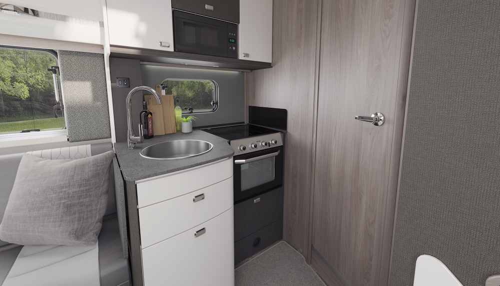 2026 Voyager Xtra 594 Kitchen