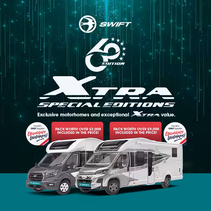 Lowdhams Swift Special Edition Motorhomes Promo Block