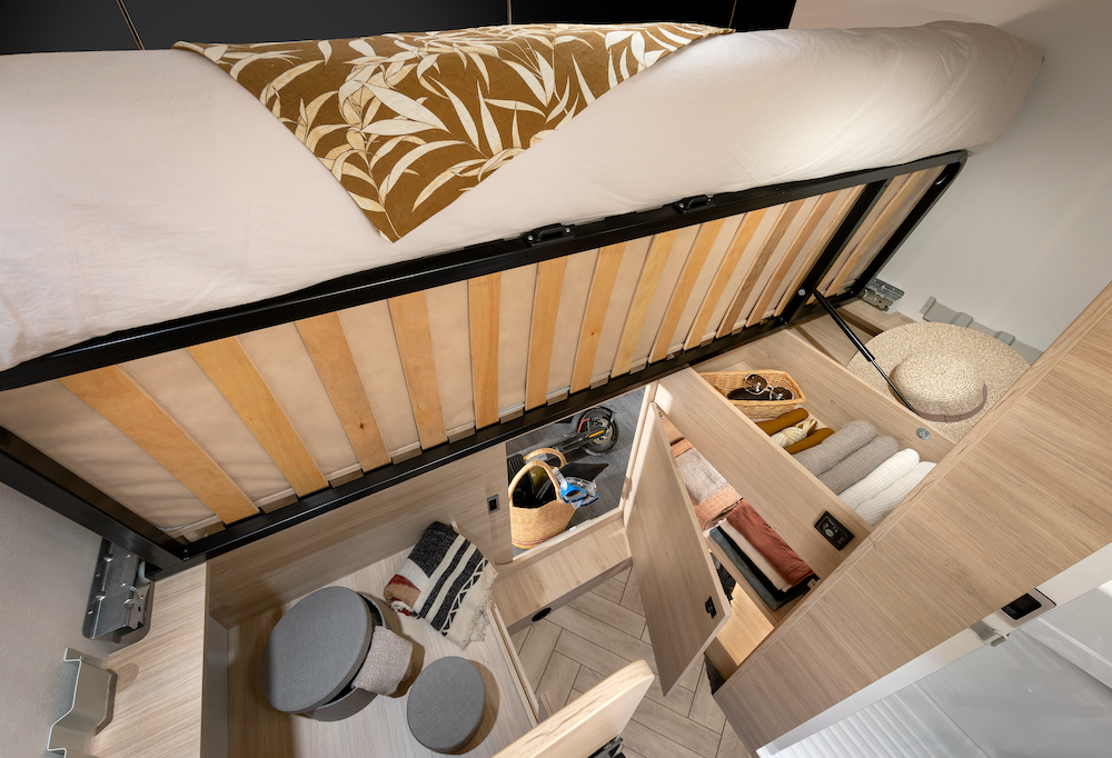 2026 Chausson S514 2026 1 Sport Line Under Bed Storage