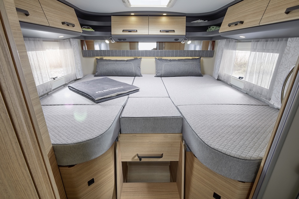 2026 MalibuReisemobil RM2 I470RB LE K Comfort 4.2t Laengseinzelbetten Mit Liegeflaechenerweiterung
