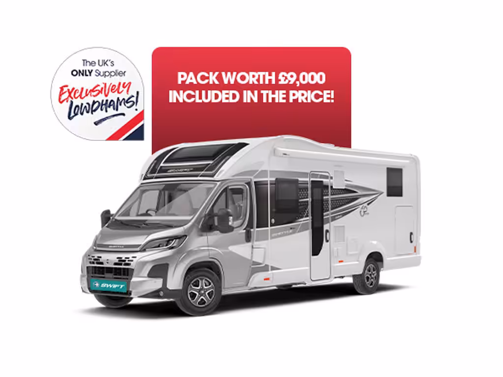New Swift Hi Style Xtra 694 60th Edition Motorhome
