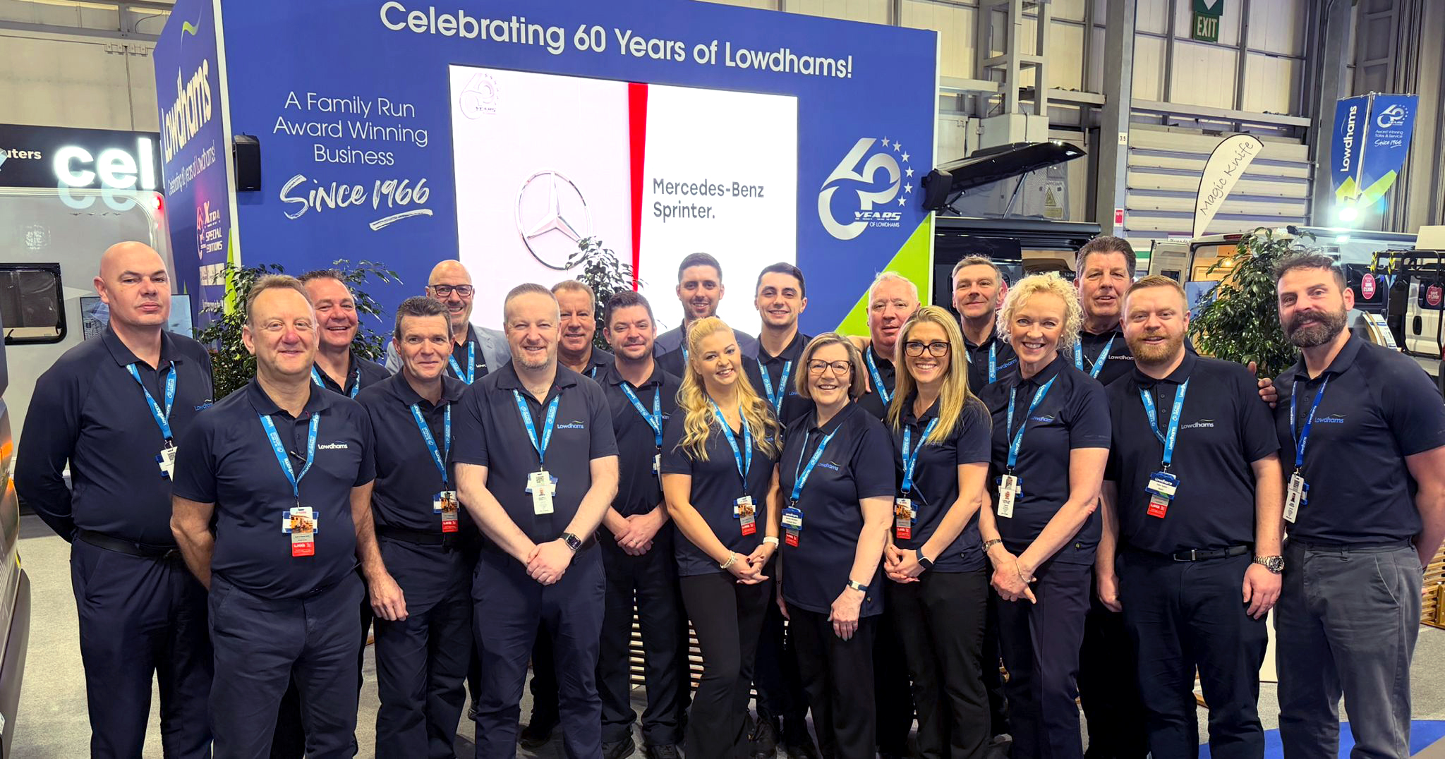Lowdhams Staff At The NEC