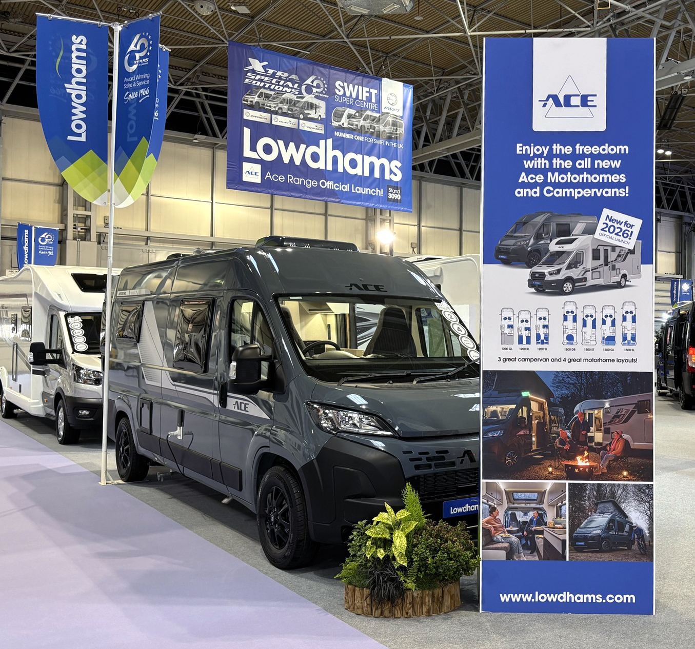 New brand launch - ACE at the NEC