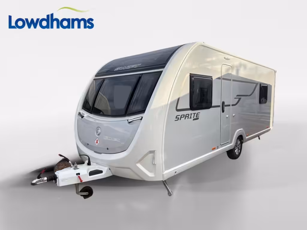 New Swift Sprite Alpine 4 DB Caravan